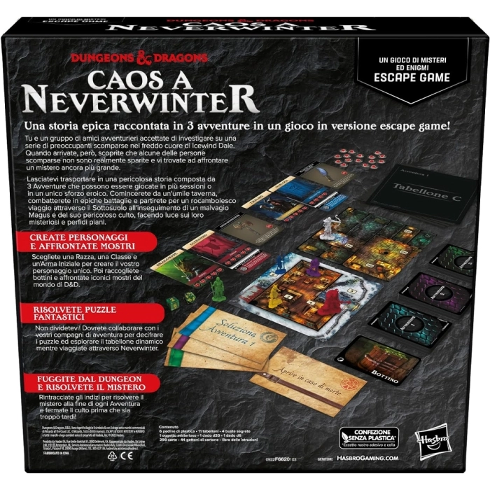 dungeons and dragons - caos a neverwinter