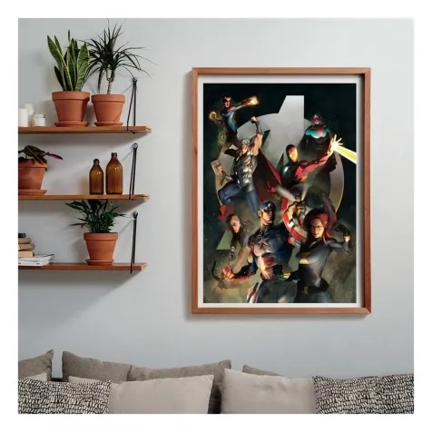 marvel: avengers - square box - puzzle 1000 pezzi