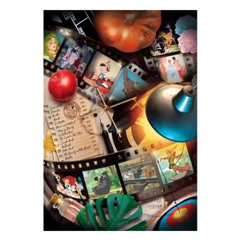 disney: classic movie - square box - puzzle 1000 pezzi