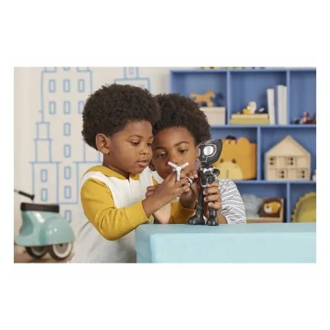 marvel spidey e i suoi fantastici amici - black panther mega 25cm