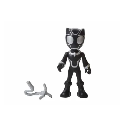 marvel spidey e i suoi fantastici amici - black panther mega 25cm