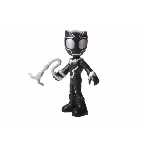 marvel spidey e i suoi fantastici amici - black panther mega 25cm