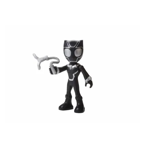 marvel spidey e i suoi fantastici amici - black panther mega 25cm