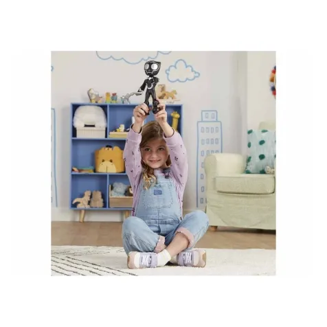 marvel spidey e i suoi fantastici amici - black panther mega 25cm