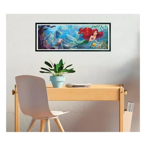 panorama disney: ariel - high quality collection - puzzle 1000 pezzi
