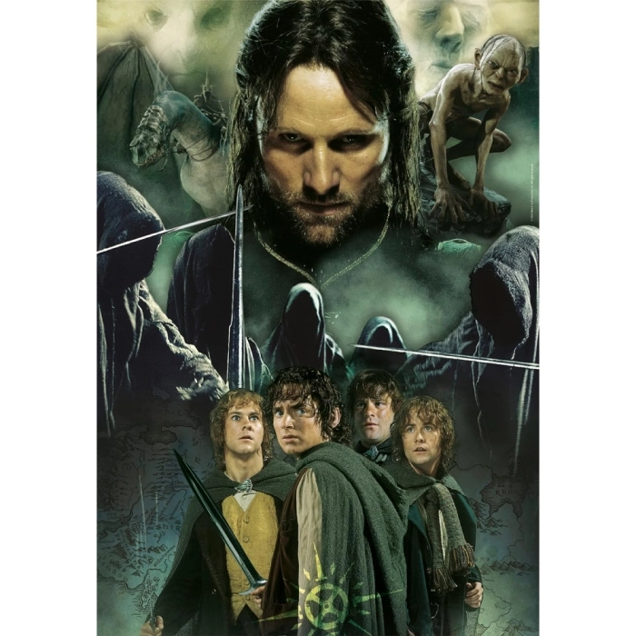 the lord of the ring - puzzle 1000 pezzi