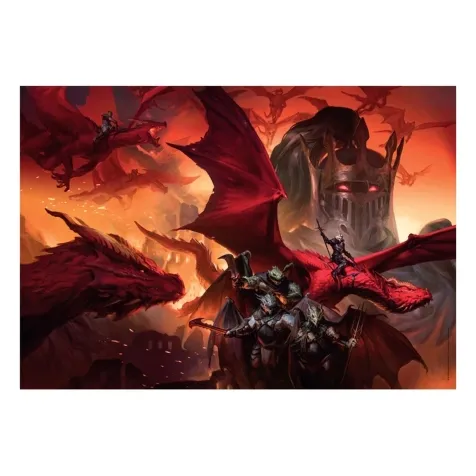 dungeons & dragons - cavalieri dei draghi - puzzle 1000 pezzi