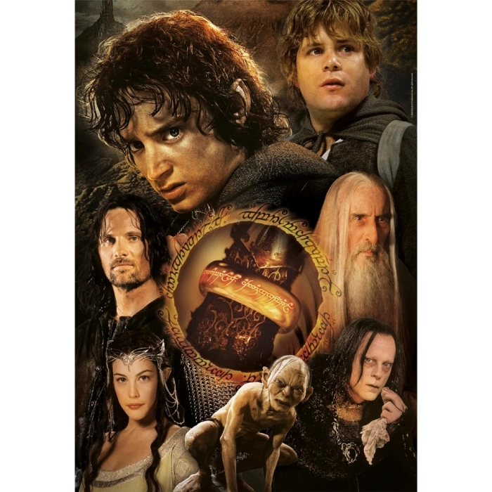the lord of the ring 2 - puzzle 1000 pezzi