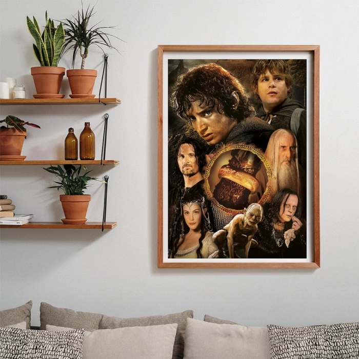 the lord of the ring 2 - puzzle 1000 pezzi