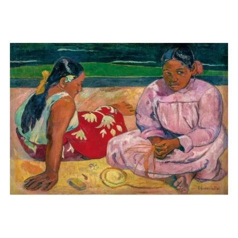 femmes de tahiti (paul gauguin) - museum collection - puzzle 1000 pezzi