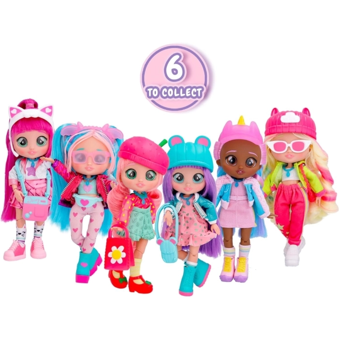 bff by cry babies - serie 2 - hannah - bambola 20cm