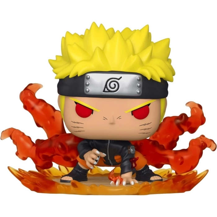 naruto shippuden - naruto uzumaki as nine tails 9cm - funko pop 1233