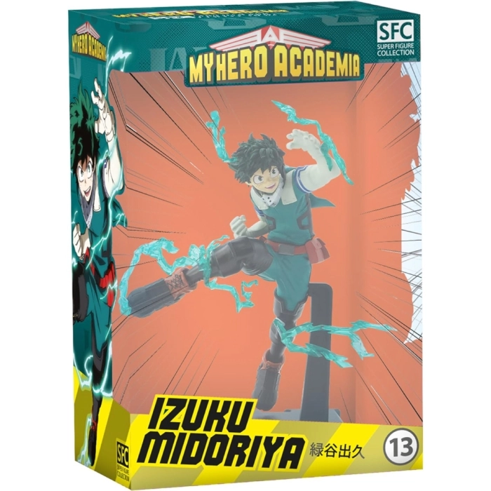 my hero academia - izuku one for all - statua 17cm