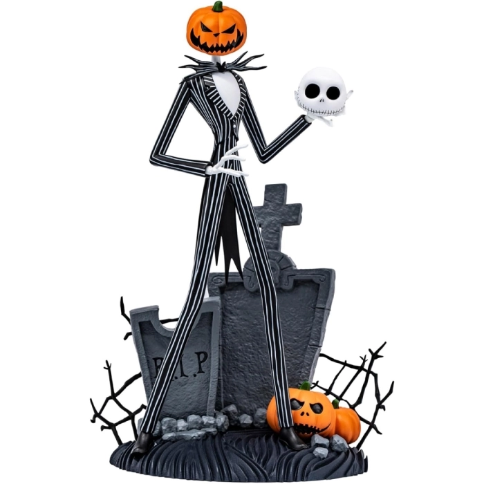 nightmare before christmas - jack skellington - statua 20cm