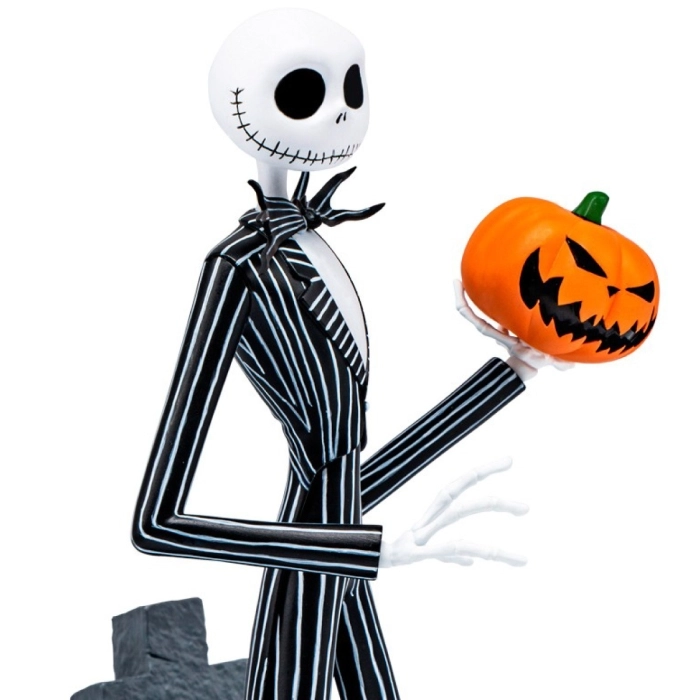 nightmare before christmas - jack skellington - statua 20cm