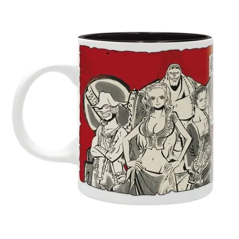 one piece - mug - 320 ml - luffy's crew japanese style - subli