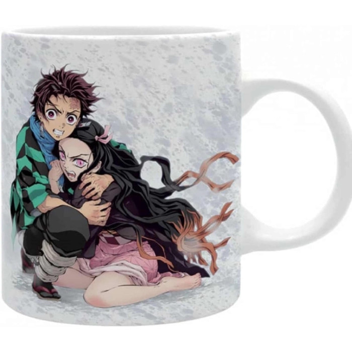 demon slayer - tazza 320ml - tanjiro e nezuko