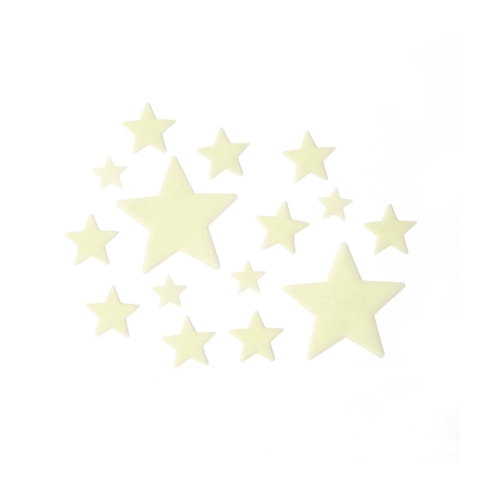 super stars - stelle fosforescenti adesive
