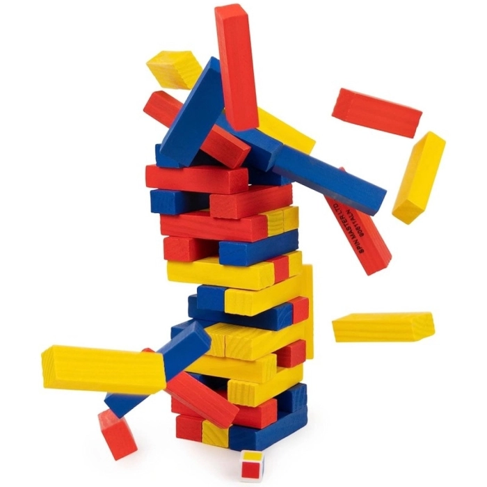 jumbling tower a colori in legno
