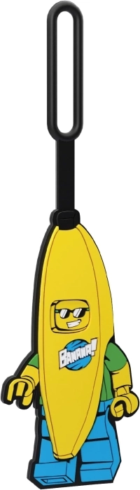 lego bag tag - banana guy: 2