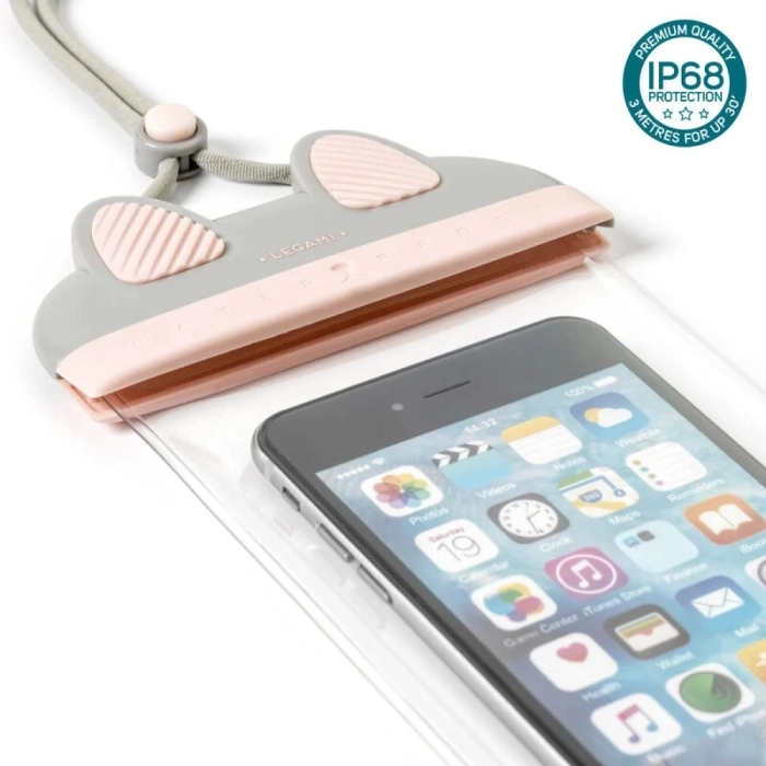 custodia impermeabile per smartphone - kitty