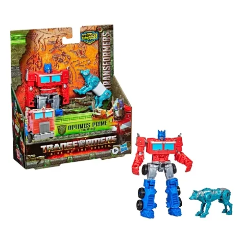 trasformers: rise of the beasts - optimus prime & chainclaw