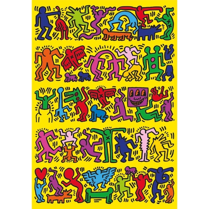 keith haring 1 - novo art series - puzzle 1000 pezzi