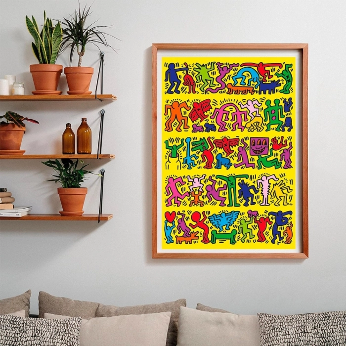 keith haring 1 - novo art series - puzzle 1000 pezzi