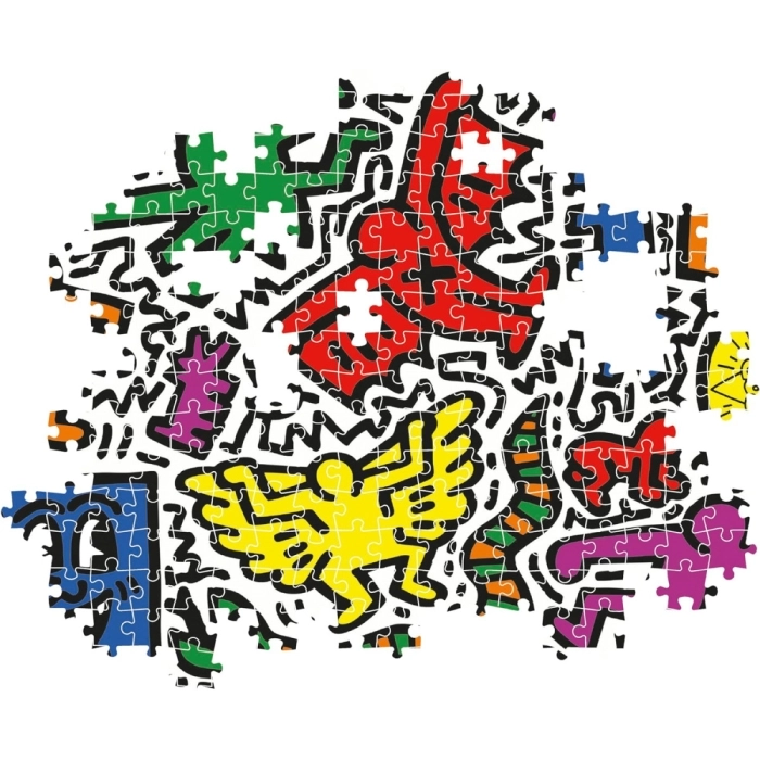 keith haring 2 - novo art series - puzzle 1000 pezzi