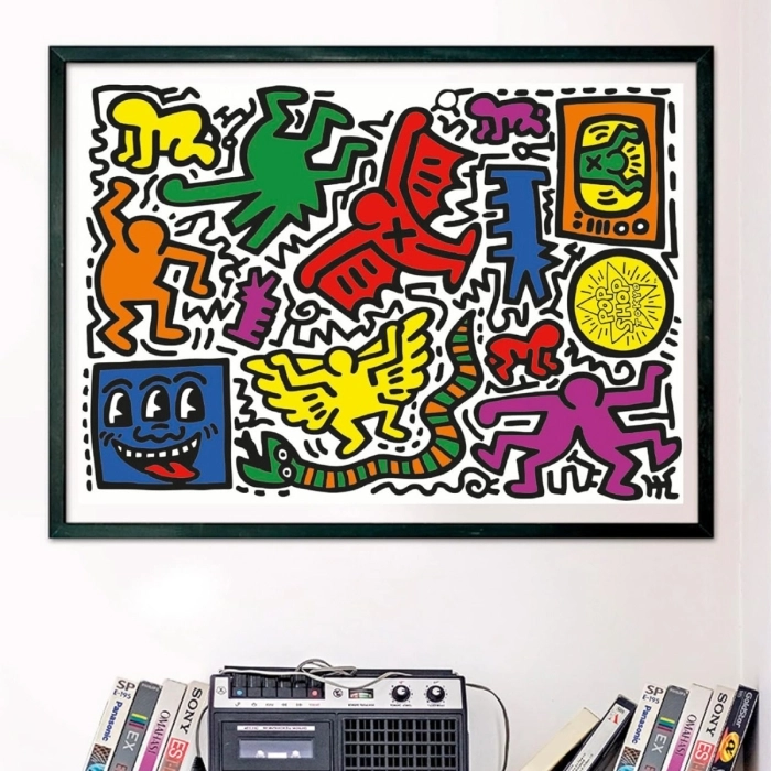 keith haring 2 - novo art series - puzzle 1000 pezzi