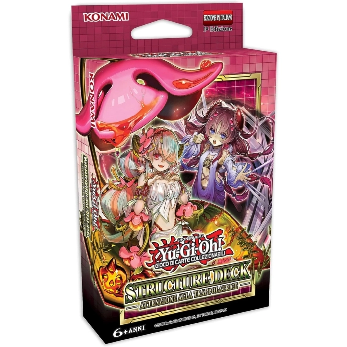 yu-gi-oh! - attenzione alla trappolatrice 1ed. - structure deck