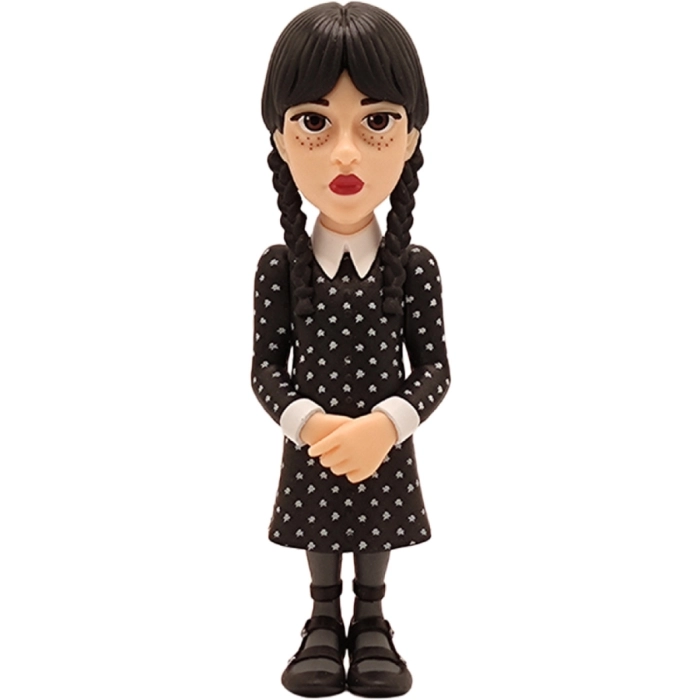 wednesday addams - mercoledi - tv series 113 - minix collectible figurines