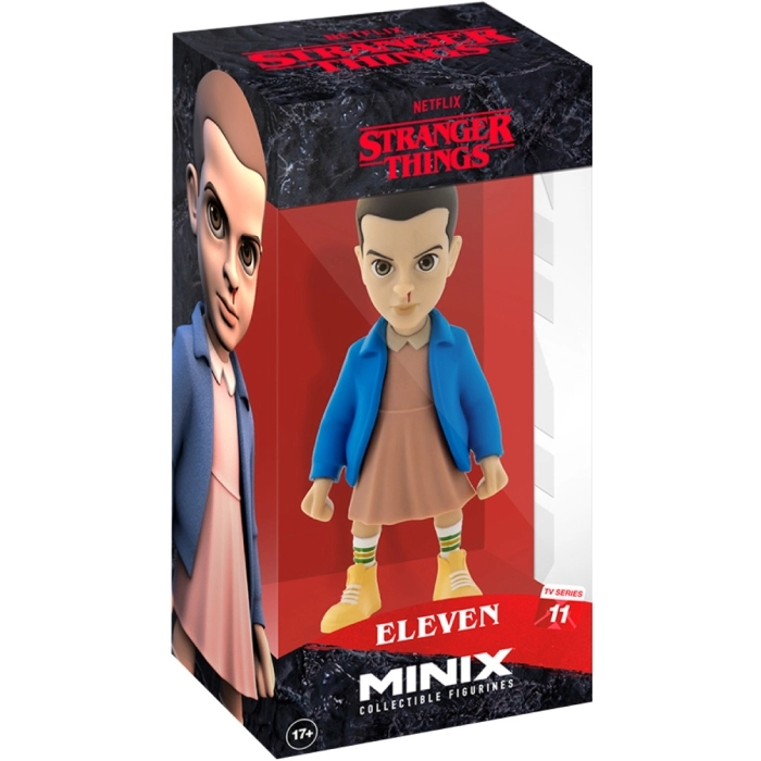stranger things - eleven - tv series 11 - minix collectible figurines