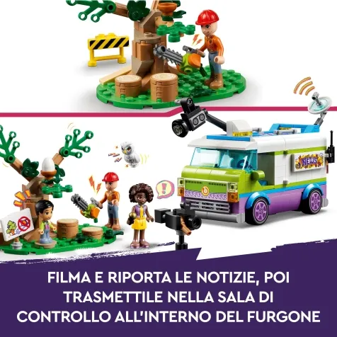 41749 - furgone della troupe televisiva