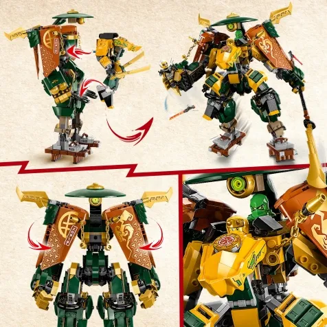 71794 - team mech ninja di lloyd e arin