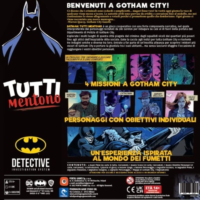 detective - batman: tutti mentono