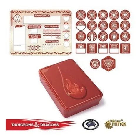 d&d 5a ed. - set segnalini dello stregone