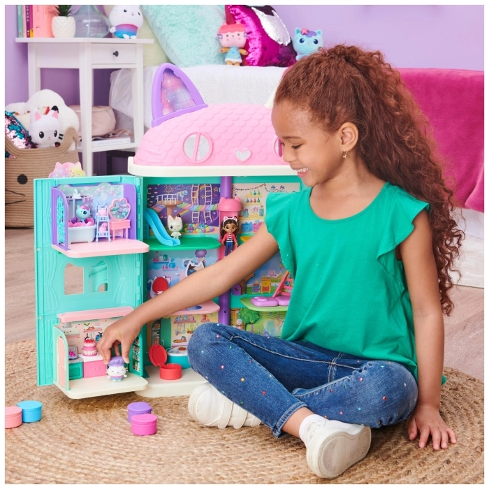 gabby's dollhouse - in cucina con gattino dolcetto: 4