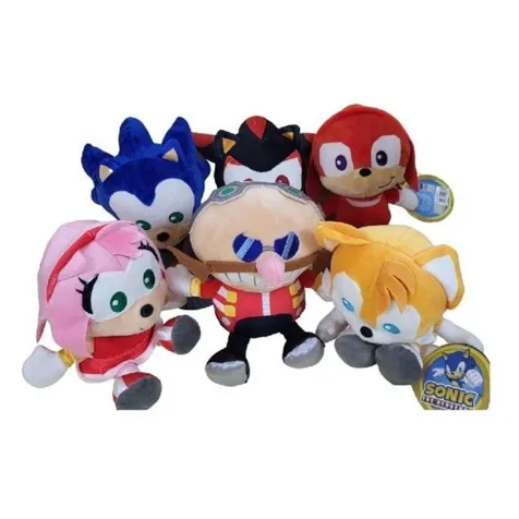 sonic peluche 20cm modello assortito