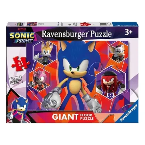 sonic - puzzle 24 pezzi pavimento