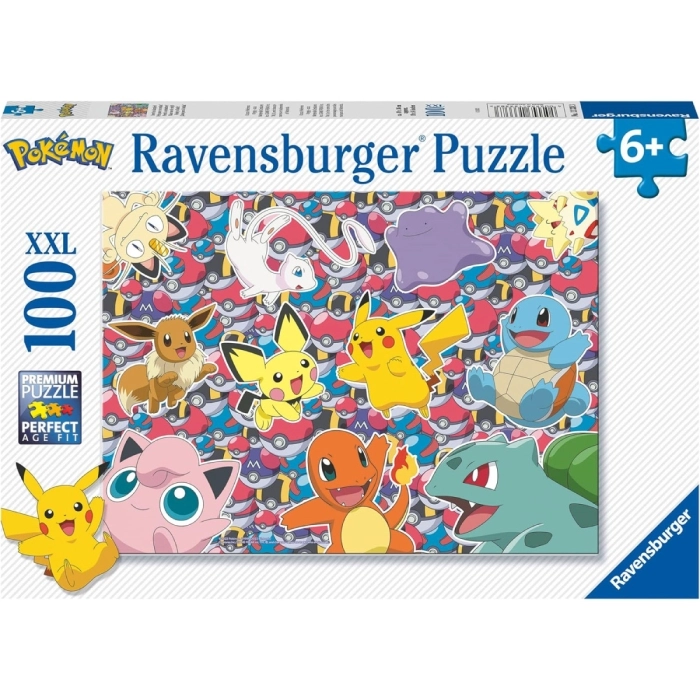 pokemon - puzzle 100 pezzi xxl