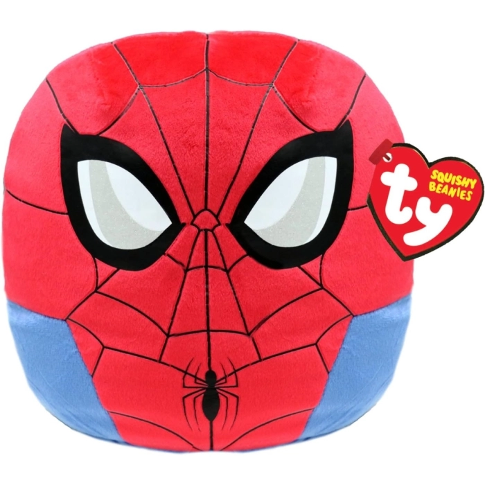 squish-a-boos - marvel spiderman - peluche 22cm
