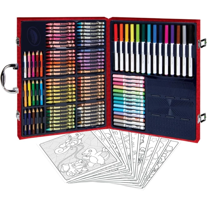 pokemon - valigetta dell'artista - 115 pezzi