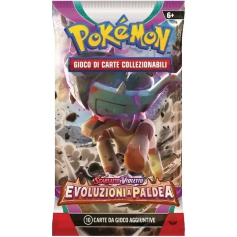 pokemon gcc - pokemon scarlatto e violetto evoluzioni a paldea - bustina singola (ita)