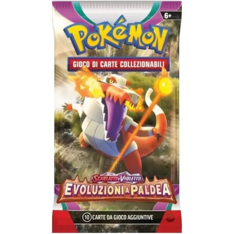 pokemon gcc - pokemon scarlatto e violetto evoluzioni a paldea - bustina singola (ita)