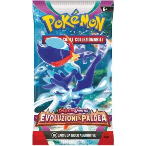 pokemon gcc - pokemon scarlatto e violetto evoluzioni a paldea - bustina singola (ita)