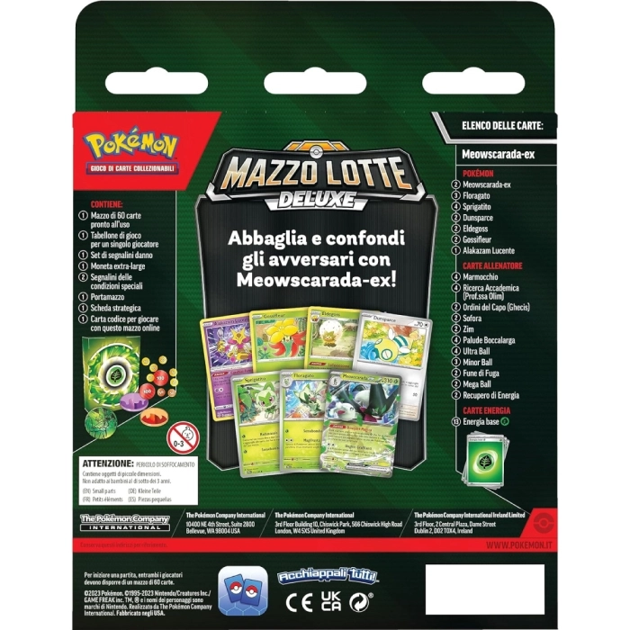 pokemon - deluxe battle deck - meowscarada-ex (ita): 3
