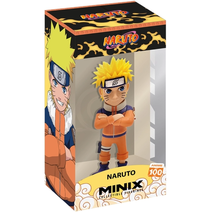 naruto - naruto - anime 100 - minix collectible figurines