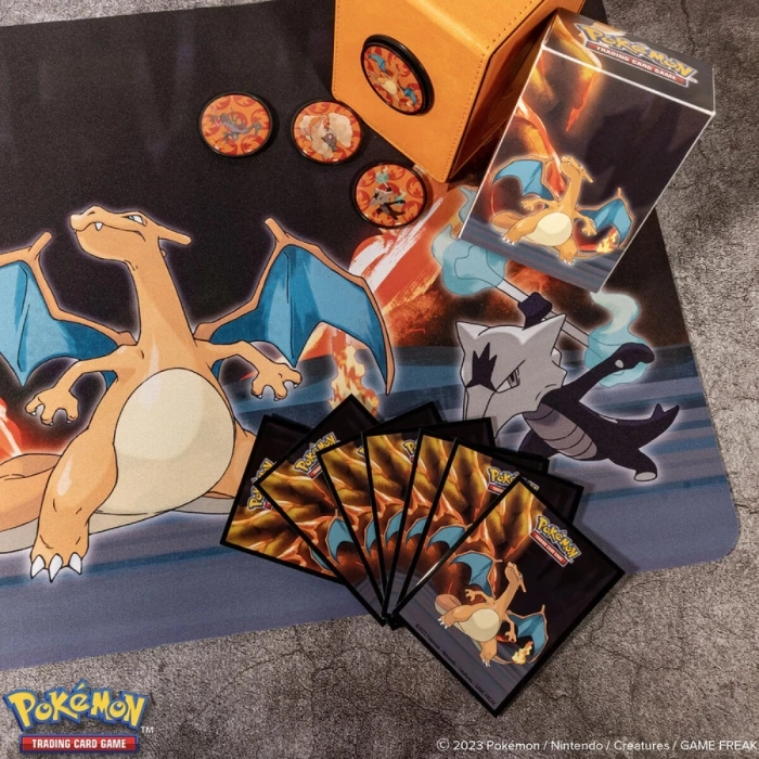 pokemon - proteggi carte standard 65 bustine - gallery series forcing summit: 3