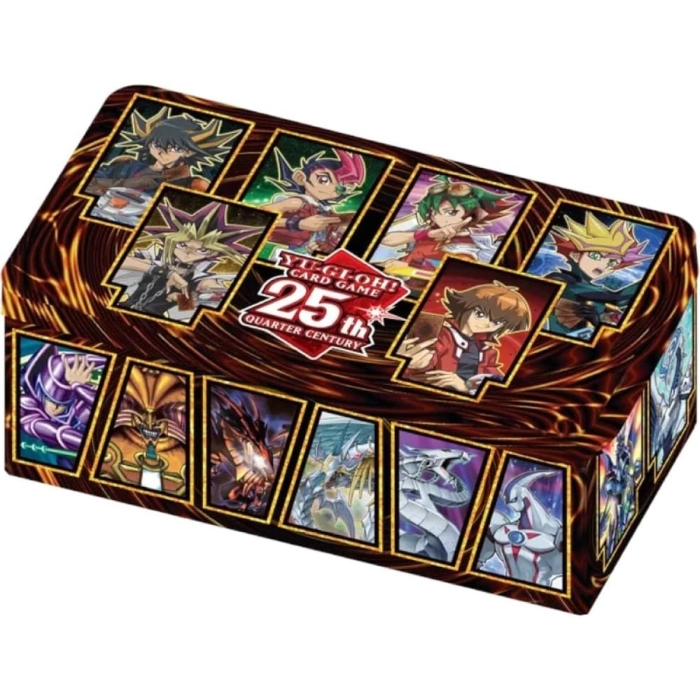 yu-gi-oh! - 25th anniversario dueling heroes - tin